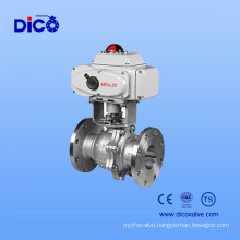 Electric Motor Flange Ball Valve with Low Price